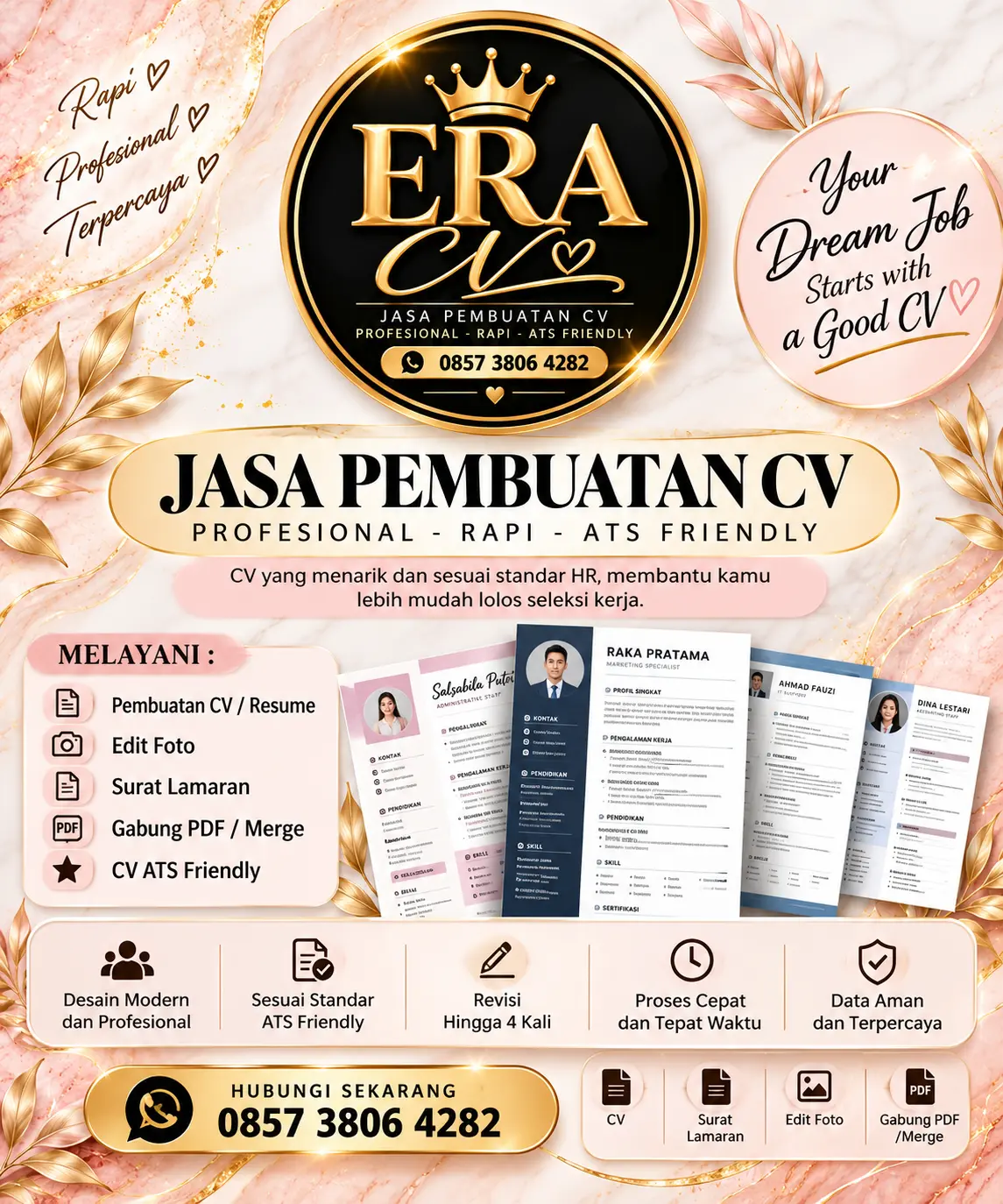 Foto profil ERA CV DIGITAL - Jasa Pembuatan CV, Portfolio  Profesional